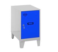 Simon Rack Casier Vestiaire Metallique Petit, 575x300x500 mm, Armoire Metallique Petit, Comprend la ris/Bleu - Simonlocker
