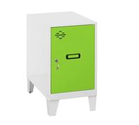 Simon Rack Casier Vestiaire Metallique Petit, 575x300x500 mm, Armoire Metallique Petit, Comprend la lanc/Vert - Simonlocker