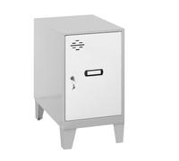 Casier-armoire Simonlocker Dism.mini 475x300x500+pies Gr/blanc Gris/blanc 575x300x500 - Simonrack