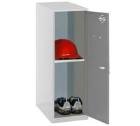 Simon Rack Casier Vestiaire Metallique Petit, 915x300x500 mm, Armoire Metallique Petit, Comprend la Clé, Gris - Simonlocker