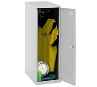 Simon Rack Casier Vestiaire Metallique Petit, 915x400x500 mm, Armoire Metallique Petit, Comprend la Clé, Gris - Simonlocker