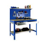 Simonrack Établi SIMONWORK BT3 BOX 900 bleu 1 tiroir 91,0 x 61,0 x 144,5 cm