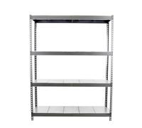 Etagère Sans Vis Ecoforte 1206-4 Metal Gris/galva Gris/galva 2000x1200x600 - Simonrack