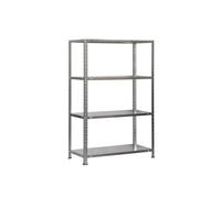 Simon Rack Étagère Métallique 1500x1000x400 mm, 4 Niveaux, Tablettes en Acier, 100 kg par Niveau, Galvanisé - Comfort