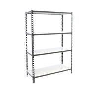 Etagère Légère Sans Vis Simonclick Superplus 4/500 1500 Antracite/blan Antracite/blanc 1500x1100x500 - Simonrack