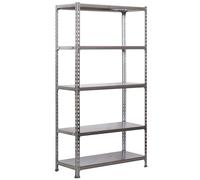 Etagère Légère Sans Vis Simonclick Mini 5/400 Galva/galva Galvanisé 1800x800x400 - Simonrack
