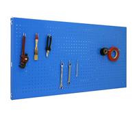 Plaque métallique pour outils PANELCLICK 1200x600 BLEU + 8 HAINS