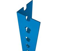 Simon Rack Profil d'étagère métallique, 10 unités, 2000 x 45 x 45 mm, Bleu - Simonclick