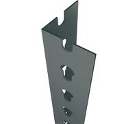 Simon Rack Profil d'étagère métallique, 10 unités, 2000 x 45 x 45 mm, Gris - Simonclick