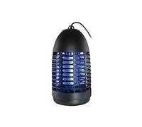 Simon - Tue Mouches et moustiques électrique, Lampe Anti-moustiques pour intérieur, illumine et Tue Les Insectes Volants, Couverture de 25 m², lumière LED Fluorescente de 7 W, Couleur Noire