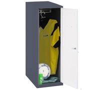 Simonrack Casier Vestiaire Metallique Petit, 915x300x500 mm, Armoire Metallique Petit, Comprend la nthracite/Blanc - Simonlocker