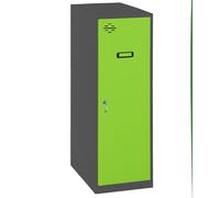 Simonrack Casier Vestiaire Metallique Petit, 915x300x500 mm, Armoire Metallique Petit, Comprend la nthracite/Vert - Simonlocker