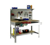 Etabli Simonwork Bt3 Box 900 Galva/bois Galva/bois 1445x910x610 - Simonrack