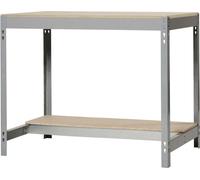 Simonrack Établi SIMONWORK BT0 gris 151,0 x 76,0 x 84,2 cm