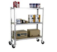 Simonrack Etagère métallique sans vis KIT MADERCLICK MOBILE SUPERPLUS 3/300 900 GALVA/MA