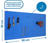 SIMONRACK Plaque perforée 900X600 Bleu