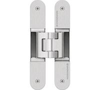 Paumelle invisible - porte lourde - 160 mm - aspect inox - Tectus 3DN SIMONSWERK