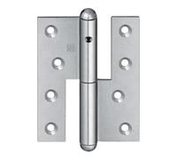 SIMONSWERK Charnière de porte Q1 DIN re.Band-L.140mm surface galvanisée pour portes affleurantes Quantité:1