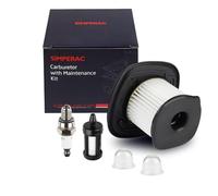 SIMPERAC Filtre à air BG86 pour souffleur Stihl BG86C BG86 SH86 SH86C HD2 Filtre à air avec bougie d'allumage Filtre à carburant