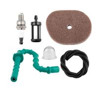 SIMPERAC FS 56 RC Filtre à air Kit de mise au point de conduite de carburant pour Stihl FS56RC FS70R FS56 FS56C FS56R FS40 FS40C FS50 FS50C FS70RC FS70C FC56 KM56RC HT56C HL56K Désherbeur de mauvaises