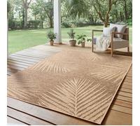 SIMPEX Tapis dintérieur et dextérieur idéal pour salon, cuisine, scandinave, terrasse, jardin et balcon, 280x370 cm