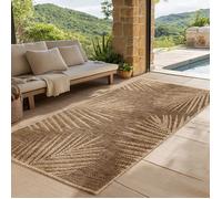 SIMPEX Tapis dintérieur et dextérieur idéal pour salon, cuisine, scandinave, terrasse, jardin et balcon, 80x250 cm