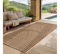 SIMPEX Tapis dintérieur et dextérieur idéal pour salon, cuisine, modern, terrasse, jardin et balcon, 80x250 cm