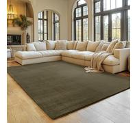 SIMPEX Tapis Vert 120x160 cm Tapis à Poils Courts Lavable, Antidérapant et Doux, Design Monochrome Moderne pour Salon, Chambre, Cuisine et Chambre d'enfant