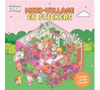 Simple et cosy - Mini village en stickers