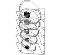 Simple Houseware Support mural pour couvercle de casserole Finition chromée