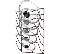 Simple Houseware Support mural pour couvercles de casseroles Bronze