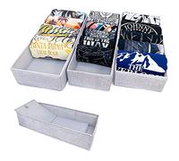 Simple Joy® PAX75 Organisateur 3cases rangement compatible avec IKEA PAX | Ajustement parfait pour dressing PAX 75cm ✓Qualité n°1 ✓Star des réseaux ✓Robuste ✓Testé non toxique ✓Marque allemande