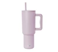 Simple Modern Gobelet Thermique avec Poignée et Paille | Bouteille d'Eau Isolée en Acier Inoxydable | Vaso de viaje para café helado | Trek Collection | 1180ml | Lavender Mist