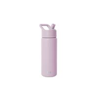 Simple Modern Gourde Enfant Isotherme avec Paille | Gourde Sport Adulte en Acier Inoxydable | Summit | 530ml | Lavender Mist
