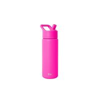 Simple Modern Gourde Enfant Isotherme avec Paille | Gourde Sport Adulte en Acier Inoxydable | Summit | 530ml | Raspberry Vibes