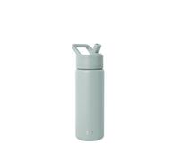 Simple Modern Gourde Enfant Isotherme avec Paille | Gourde Sport Adulte en Acier Inoxydable | Summit | 530ml | Sea Glass Sage