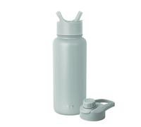 Simple Modern Gourde Isotherme avec Paille et Couvercle à Boire d'un Coup | Gourde Sport Adulte en Acier Inoxydable | Summit | 950ml | Sea Glass Sage