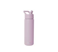 Simple Modern Gourde Isotherme avec Paille | Gourde Sport Adulte en Acier Inoxydable | Summit | 650ml | Lavender Mist