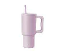 Simple Modern Mug Isotherme avec Poignée et Paille | Gourde Isotherme en Acier Inoxydable | Vaso de viaje para café helado | Trek | 890ml | Lavender Mist