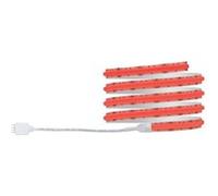 Paulmann Ruban LED SimpLED 78863 Full-Line COB 1,5 m Kit complet 12 W 495 lm RGB gradable Blanc métal