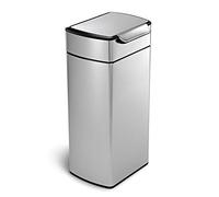 Poubelle de cuisine rectangulaire Simplehuman 30 L INOX
