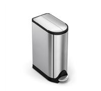 Poubelle Papillon pédale inox 18 l - TS