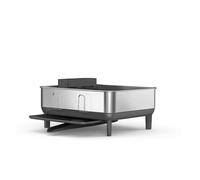 Simplehuman - Egouttoir à vaisselle 394x380x190 mm, gris/acier inoxydable KT1184DC