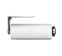 simplehuman KT1024 Long Porte-essuie-Tout Mural, Support Papier essuie-Tout de Cuisine, Porte-Serviettes en Papier (Adapté aux Rouleaux d'essuie-Tout de 27-28 cm de Long), Acier Inoxydable brossé