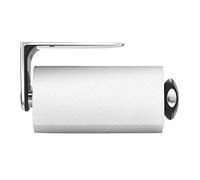simplehuman KT1086 porte-essuie-tout mural, support papier essuie-tout de cuisine, porte-serviettes en papier (Adapté aux rouleaux d'essuie-tout de 22-23 cm de long), acier inoxydable brossé