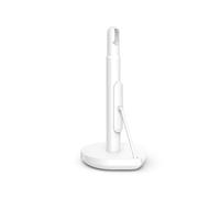 simplehuman KT1205 Porte-essuie-Tout avec Bras de Tension, Support Papier essuie-Tout de Cuisine, Porte-Serviettes en Papier, Acier Blanc