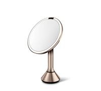 Simplehuman - Miroir cosmétique avec éclairage LED Dual light, rose gold ST3053