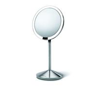 Simplehuman - Miroir cosmétique de voyage avec éclairage LED, inox ST3004