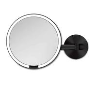 Simplehuman - Miroir cosmétique mural avec éclairage LED, noir ST3065