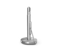 simplehuman Porte-Essuie-Tout avec Bras de Tension, Support Papier Essuie-Tout de Cuisine, Porte-Serviettes en Papier, Acier Inoxydable Brossé